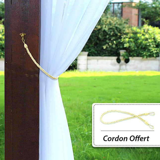 Ohut ulkoverho terassille ja parvekkeelle