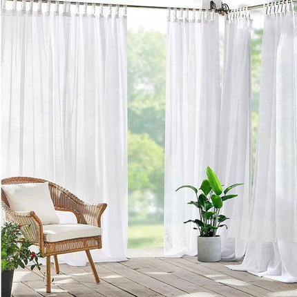 Ulkoverho pergolaan nauhakiinnityksellä