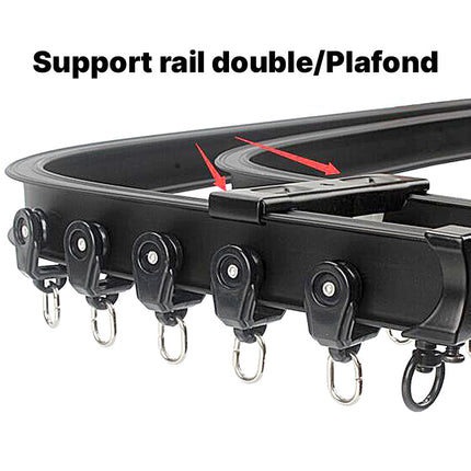 Verhokisko kattoasennukseen liukuilla