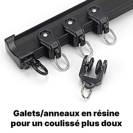 Verhokisko kattoasennukseen liukuilla