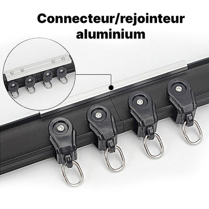 Verhokisko kattoasennukseen liukuilla