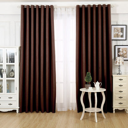 Kahvinruskea täydellinen pimennysverho