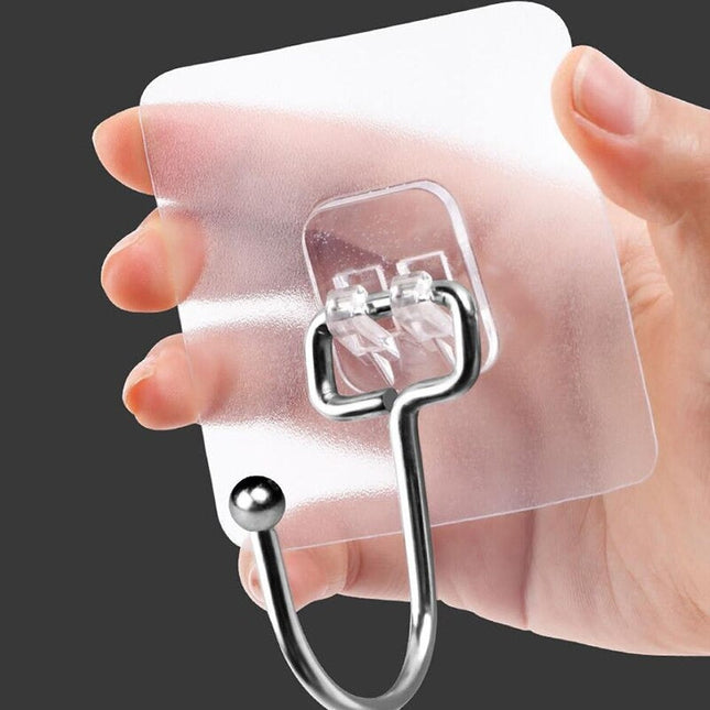 Itsekiinnittyvä seinäkoukku ilman porausta