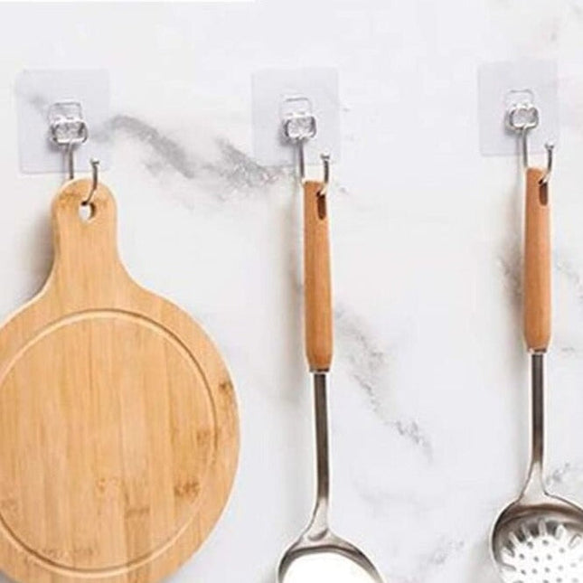 Itsekiinnittyvä seinäkoukku ilman porausta