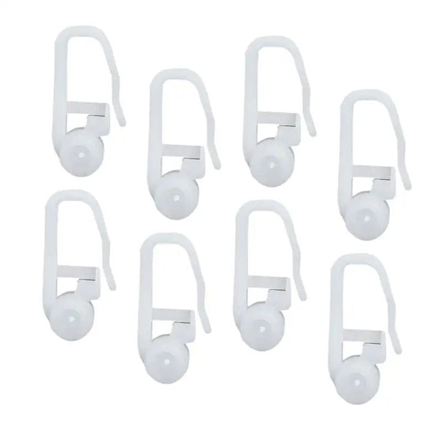 Muoviset verhokoukut rypytysnauhaan