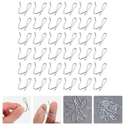 Teräväkärkinen verhokoukku rypytysnauhalle