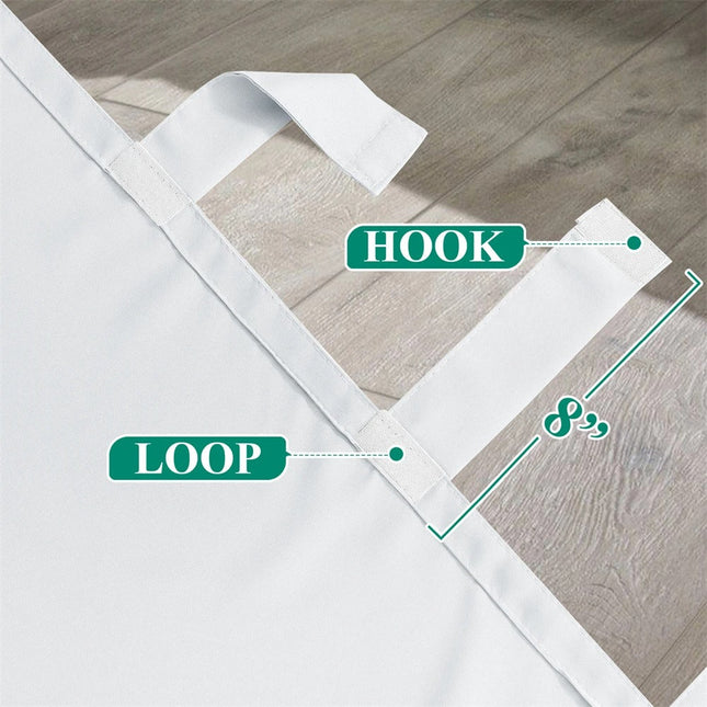 Valkoinen ulkoverho pergolaan ja terassille