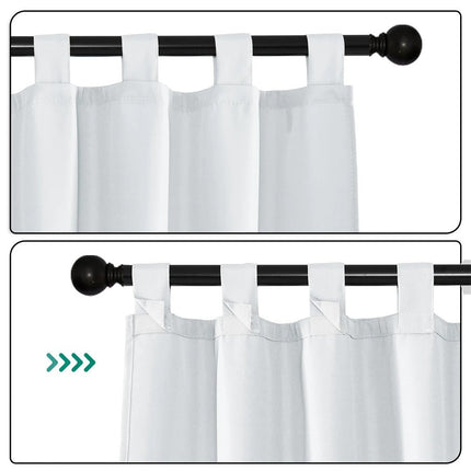 Valkoinen ulkoverho pergolaan ja terassille