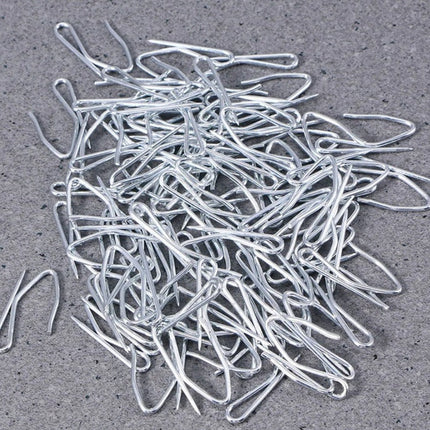 Teräväkärkinen verhokoukku rypytysnauhalle