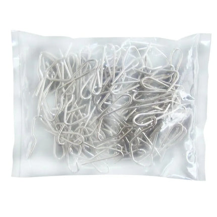 Teräväkärkinen verhokoukku rypytysnauhalle