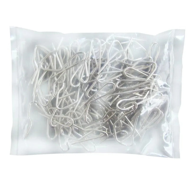 Teräväkärkinen verhokoukku rypytysnauhalle