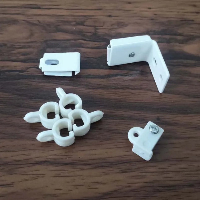 Taipuisa verhokisko kaareville seinille