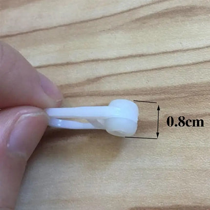 Muoviset verhokoukut rypytysnauhaan