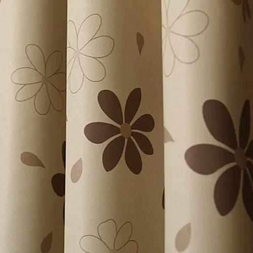 Moderni kuviollinen pimennysverho makuuhuoneeseen