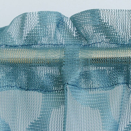 Moderni kuviollinen kappaverho keittiöön