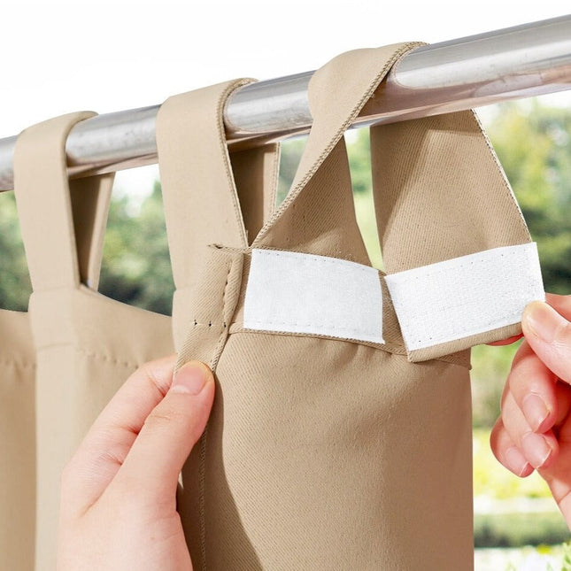 Säänkestävä ulkoverho terassille ja patiolle