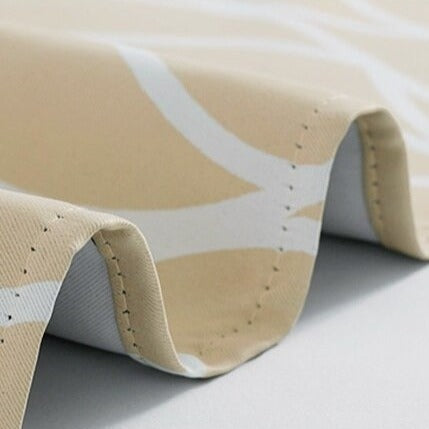 Harmaa kuviollinen ulkoverho parvekkeelle