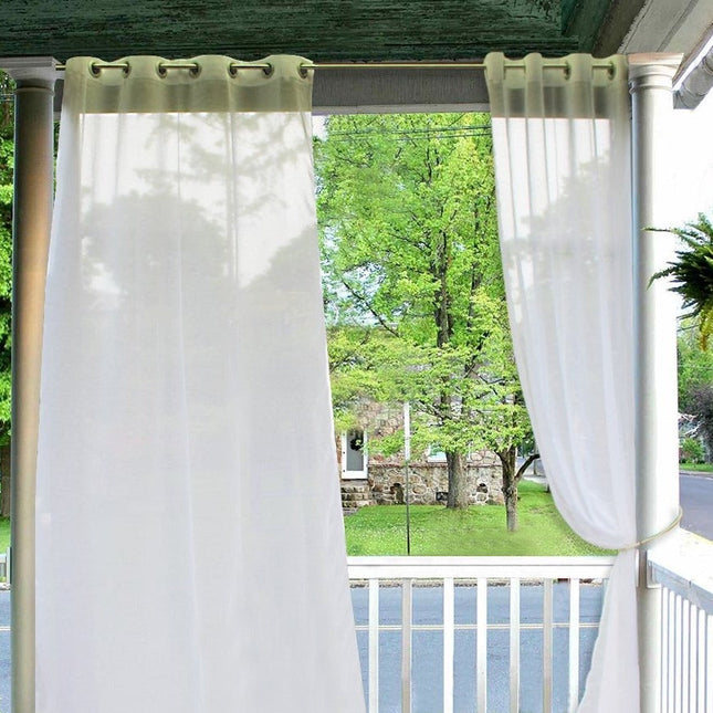 Pellavatyylinen säänkestävä ulkoverho