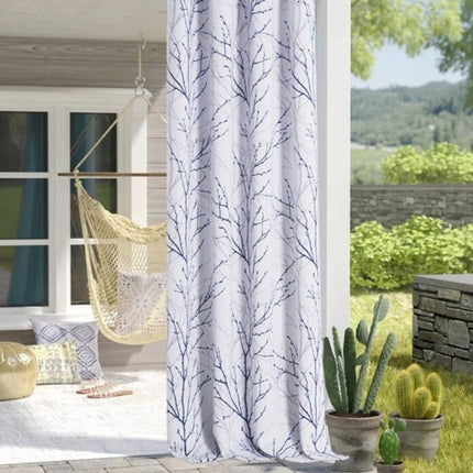 Kuviollinen ulkoverho parvekkeelle