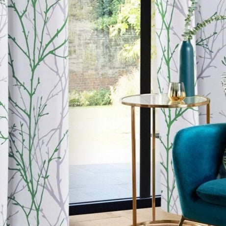 Kuviollinen ulkoverho parvekkeelle