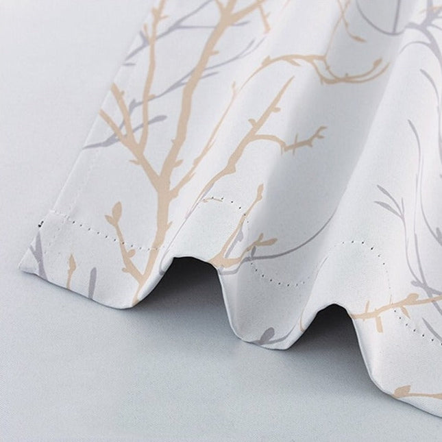 Kuviollinen ulkoverho parvekkeelle