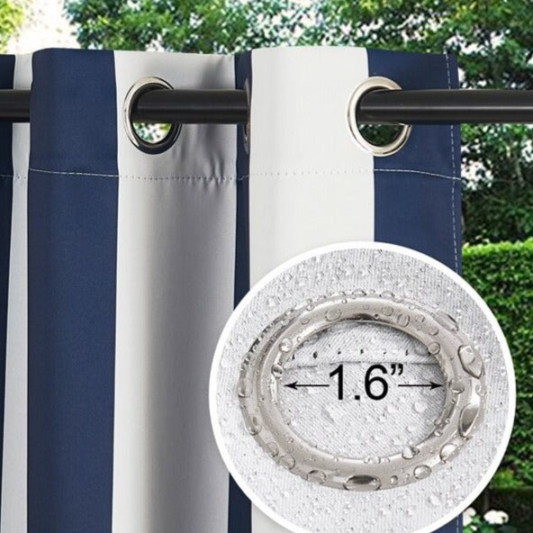 Raidallinen ulkoverho parvekkeelle ja terassille