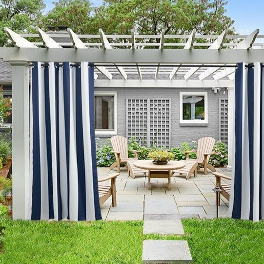 Raidallinen ulkoverho parvekkeelle ja terassille