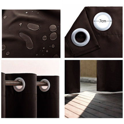 Säänkestävä ulkoverho parvekkeelle ja terassille