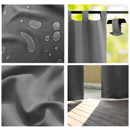 Vedenpitävä ulkoverho terassille ja pergolaan