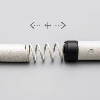 Moderni säädettävä teleskooppinen verhotanko