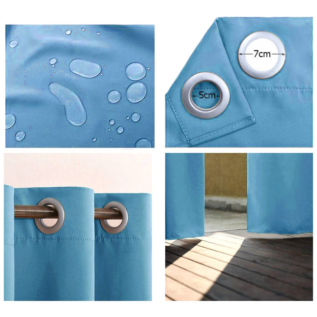 Säänkestävä verho huvimajaan ja pergolaan