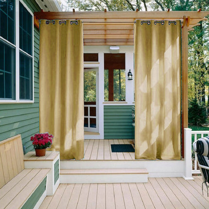 Säänkestävä verho terassille ja parvekkeelle