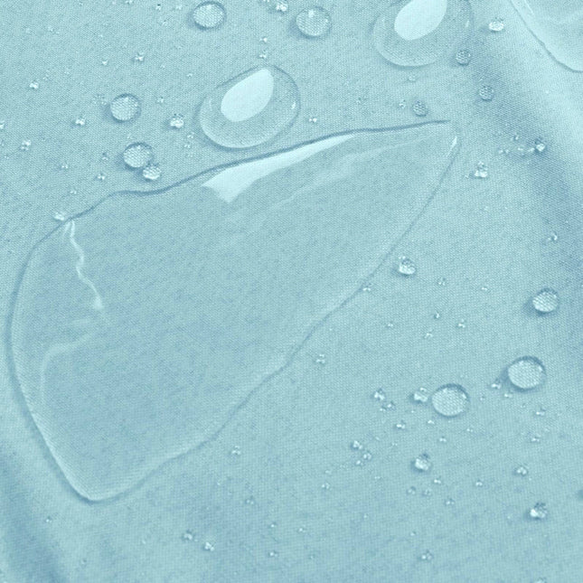 Huvimajan verho säänkestävästä kankaasta