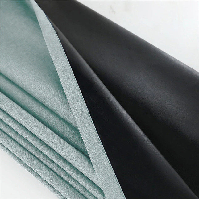 Sinivihreä ulkoverho huvimajaan