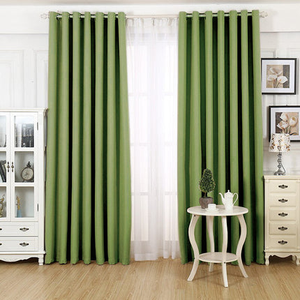 Omenanvihreä pimennysverho makuuhuoneeseen