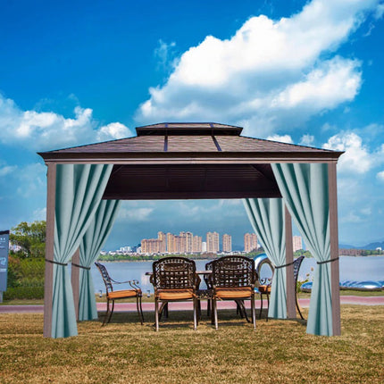 Ulkoverho pergolaan sään- ja vedenkestävä