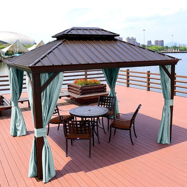 Ulkoverho pergolaan sään- ja vedenkestävä