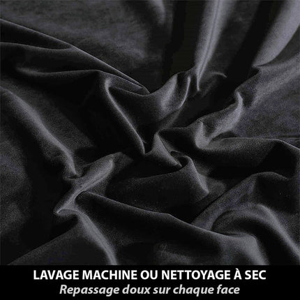 Musta ylellinen lämpöä eristävä verho