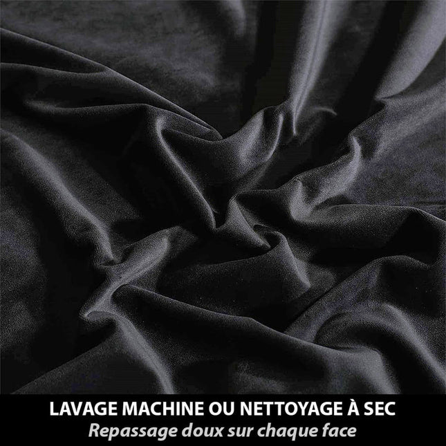 Musta ylellinen lämpöä eristävä verho