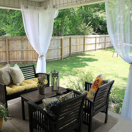 Ohut ulkoverho terassille ja parvekkeelle