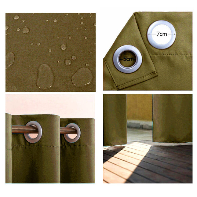 Auringolta suojaava ulkoverho puutarhaan