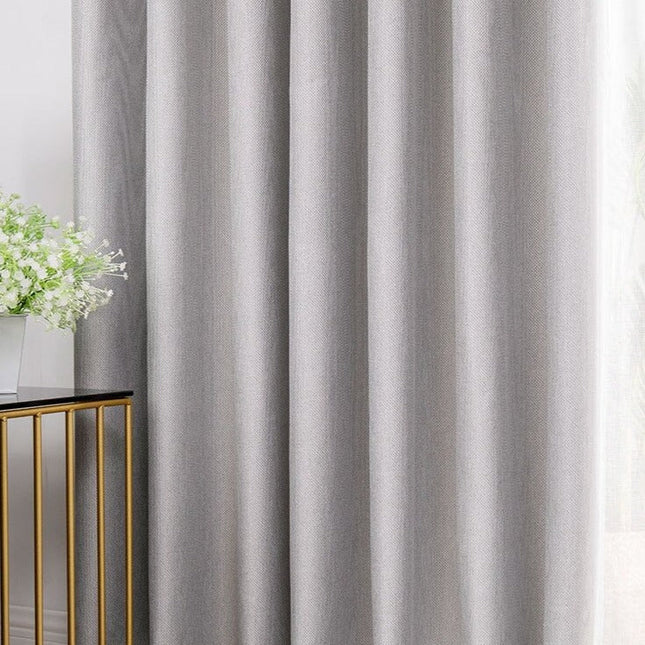 Harmaa pimennysverho struktuuripinnalla